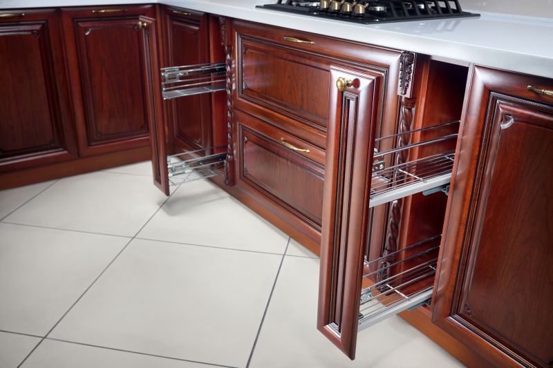 Cherry Cabinet Refacing in Austin, TX